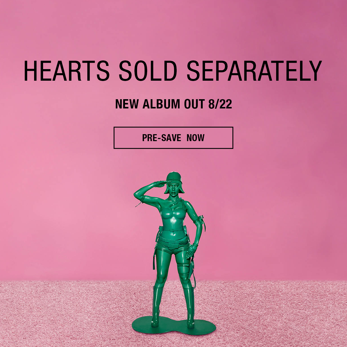 Hearts Sold Separately. New Album Out 8/22. Pre-Save Now.